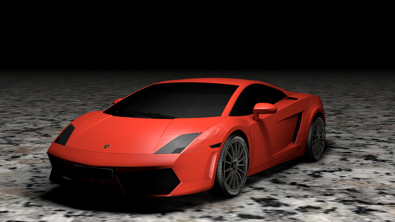 Car Lamborghini occlu